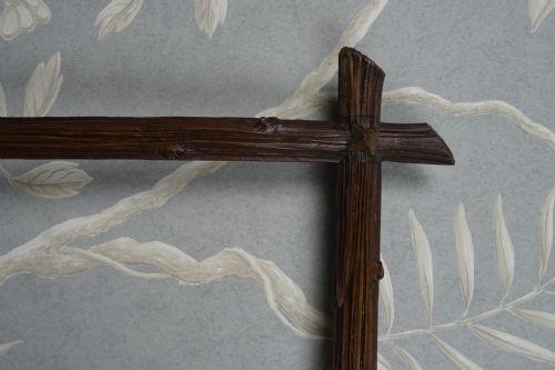 PAIR OF HAND CARVED BLACK FOREST FRAMES - ADDITIONAL PHOTO 1