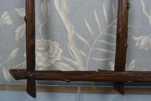 PAIR OF HAND CARVED BLACK FOREST FRAMES - ADDITIONAL PHOTO 2