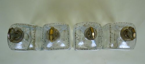 FOUR ANTIQUE GEORGIAN GLASS SPIRIT DECANTERS - ADDITIONAL PHOTO 4