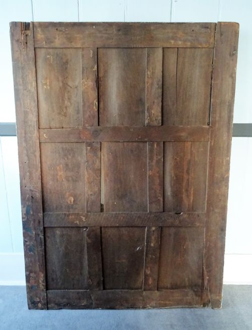 LARGE 18TH19TH CENTURY PAINTED WALL MIRROR - ADDITIONAL PHOTO 8