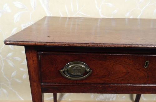 ELEGANT COUNTRY GEORGIAN SMALL SIDE TABLE OR WRITING DESK - ADDITIONAL PHOTO 2