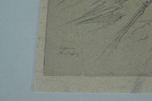 SYDNEY ROBERT JONES 1881 1966 RARE ORIGINAL ETCHING - ADDITIONAL PHOTO 1