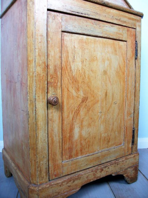 ANTIQUE ITALIAN PAINTED BUREAU CABINET - ADDITIONAL PHOTO 3
