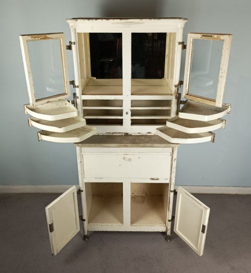 ANTIQUE DENTIST'S CABINET - ADDITIONAL PHOTO 4