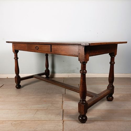 antique oak georgian farmhouse country table - CATEGORY: ANTIQUE TABLES - DATED 18TH CENTURY