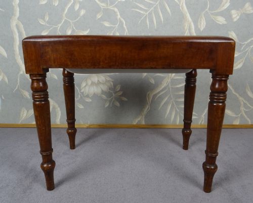 19TH CENTURY MAHOGANY SMALL TABLE WITH BIDET - ADDITIONAL PHOTO 14