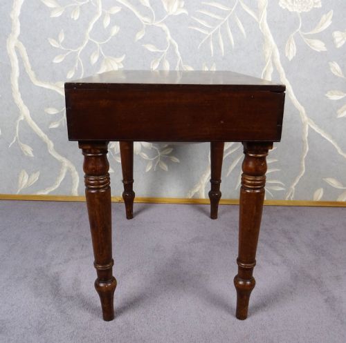 19TH CENTURY MAHOGANY SMALL TABLE WITH BIDET - ADDITIONAL PHOTO 15