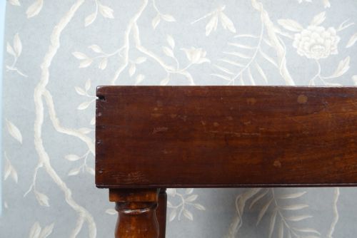 19TH CENTURY MAHOGANY SMALL TABLE WITH BIDET - ADDITIONAL PHOTO 11