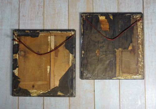 PAIR OF VICTORIAN MILITARY WOOLWORKS NORFOLK REGIMENT - ADDITIONAL PHOTO 1