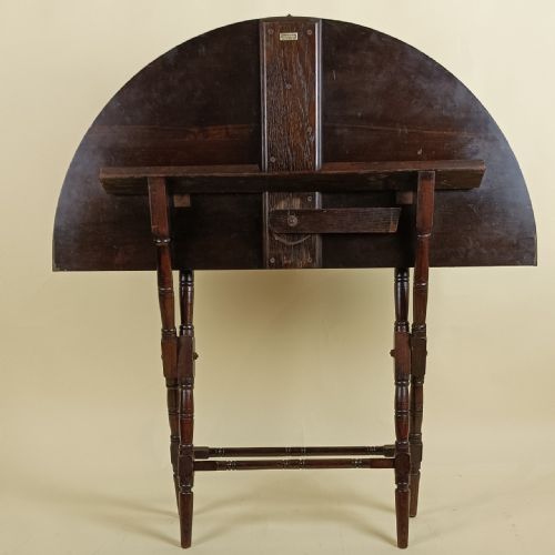 ANTIQUE FOLDING COACHING OR CAMPAIGN TABLE - ADDITIONAL PHOTO 3