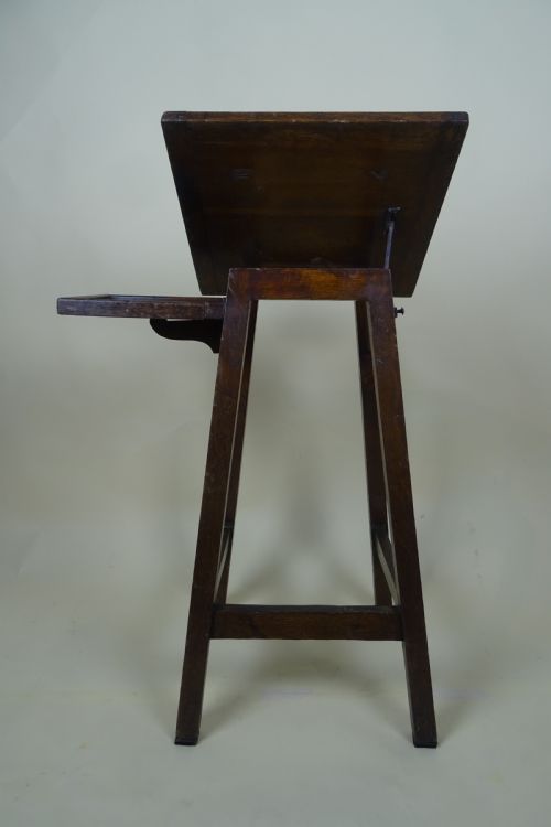 ANTIQUE ARTIST'S TABLE - ADDITIONAL PHOTO 4