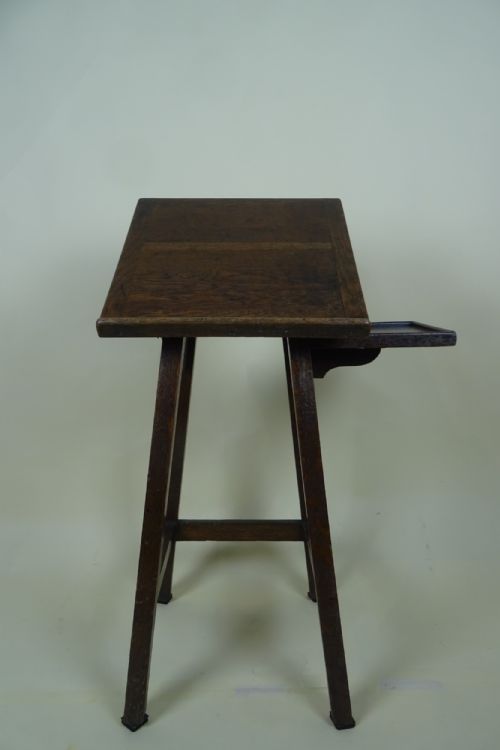 ANTIQUE ARTIST'S TABLE - ADDITIONAL PHOTO 2