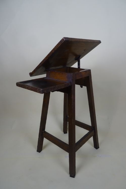 ANTIQUE ARTIST'S TABLE - ADDITIONAL PHOTO 5