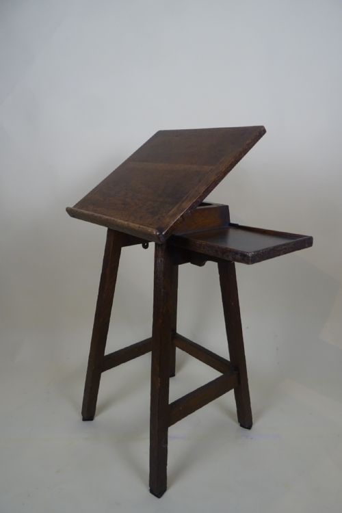 ANTIQUE ARTIST'S TABLE - ADDITIONAL PHOTO 6
