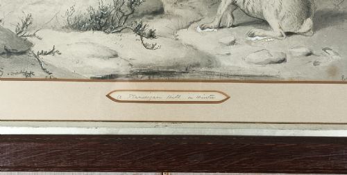 EDWARD NEALE FRAMED PENCIL WATERCOLOUR MIXED MEDIA PICTURE - ADDITIONAL PHOTO 4