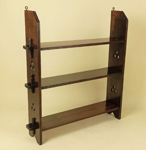 campaign military knock down shelves - CATEGORY: ANTIQUE BOOKCASES - DATED 19TH CENTURY