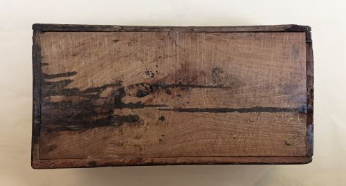 ANTIQUE ELM BIBLE BOX - ADDITIONAL PHOTO 10
