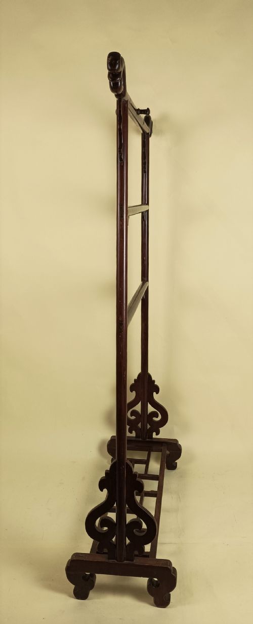 ANTIQUE CHINESE CARVED HALL STAND - ADDITIONAL PHOTO 3