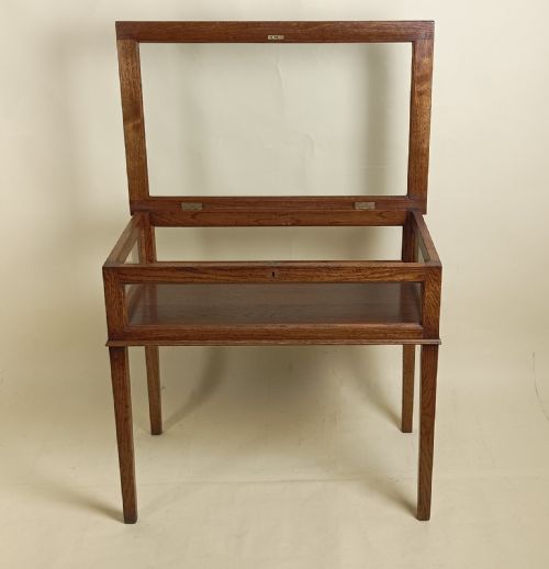 EDWARDIAN OAK DISPLAY TABLE - ADDITIONAL PHOTO 8