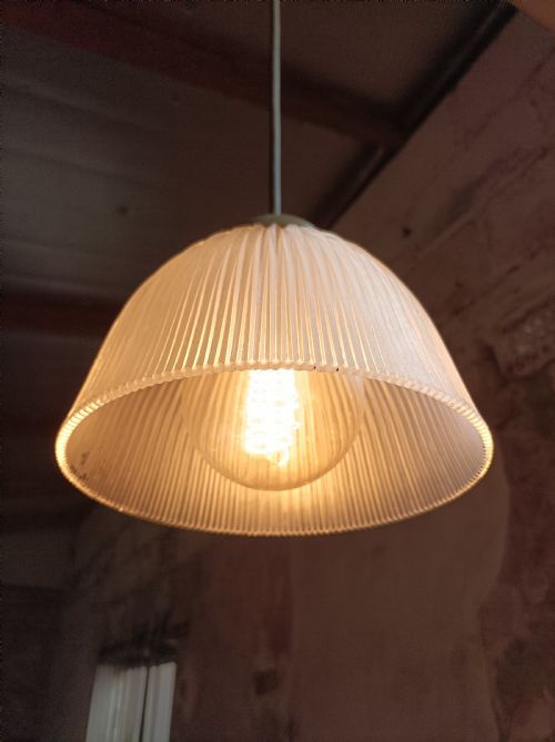 HOLOPHANE BELL PENDANT LIGHT - ADDITIONAL PHOTO 3