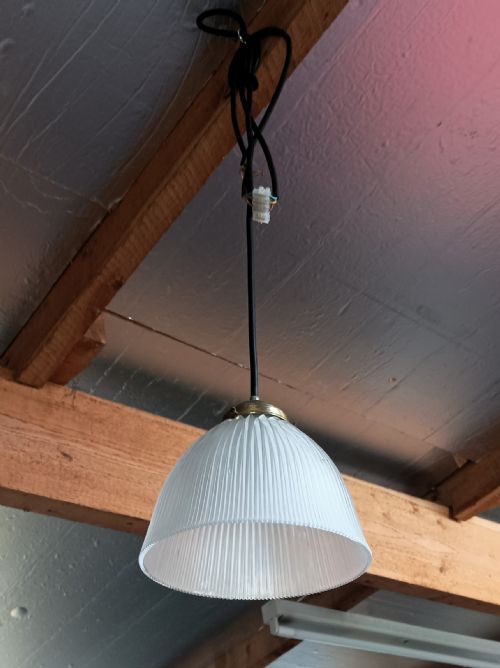 HOLOPHANE BELL PENDANT LIGHT - ADDITIONAL PHOTO 4