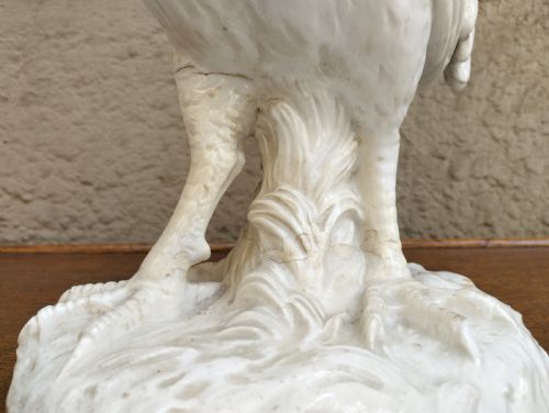 ANTIQUE VIENNA PORCELAIN ROOSTER - ADDITIONAL PHOTO 6