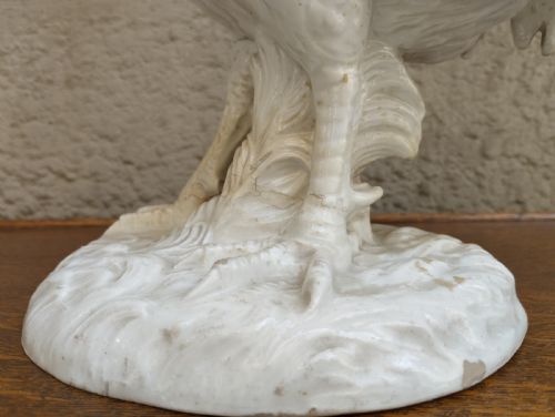ANTIQUE VIENNA PORCELAIN ROOSTER - ADDITIONAL PHOTO 9