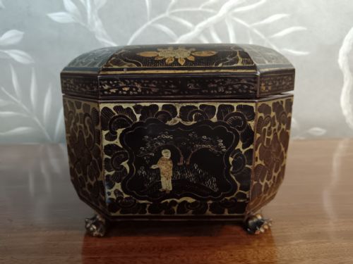 19TH CENTURY CHINESE TEA CADDY - ADDITIONAL PHOTO 2