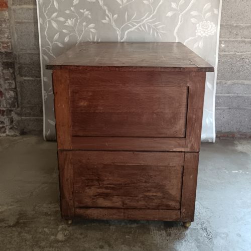 ANTIQUE COLLECTOR OR ARCHITECT PLAN CHEST 1920 - ADDITIONAL PHOTO 7