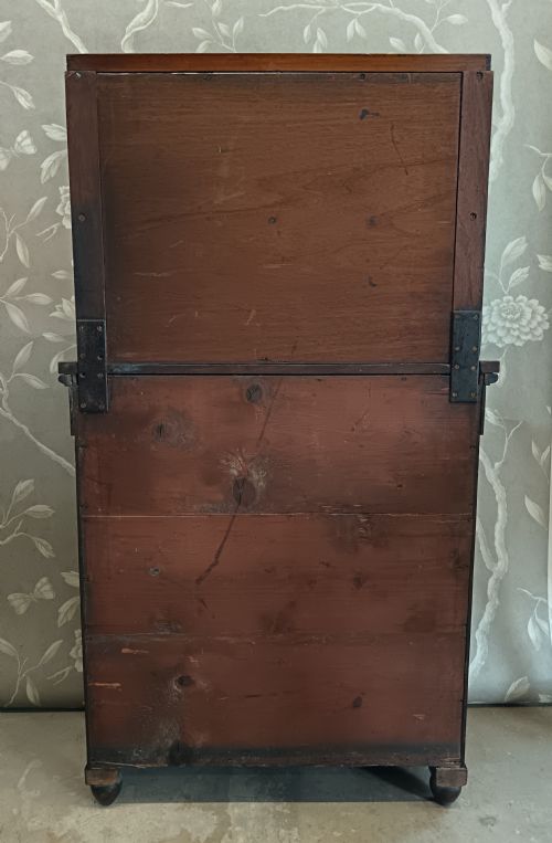 SMALL REGENCY MAHOGANY CHIFFONIER - ADDITIONAL PHOTO 10