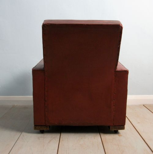 ART DECO CHILD'S CLUB CHAIR - ADDITIONAL PHOTO 4