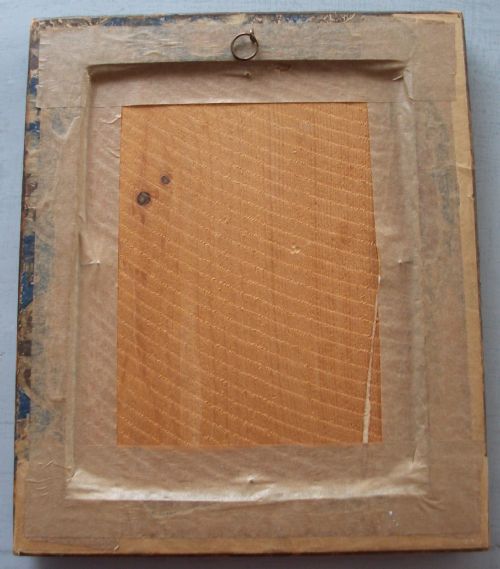 PORTRAIT WATERCOLOUR OF A YOUNG LADY IN MAPLE FRAME - ADDITIONAL PHOTO 5