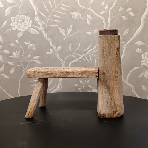 EARLY C19TH COBBLERS WORK STOOL - ADDITIONAL PHOTO 1