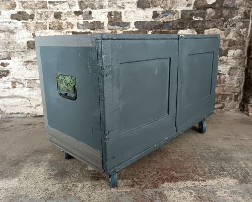 CAMPAIGN MILITARY CHEST TRANSPORTING PACKING CASE - ADDITIONAL PHOTO 1