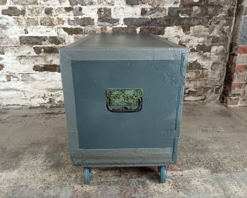 CAMPAIGN MILITARY CHEST TRANSPORTING PACKING CASE - ADDITIONAL PHOTO 5