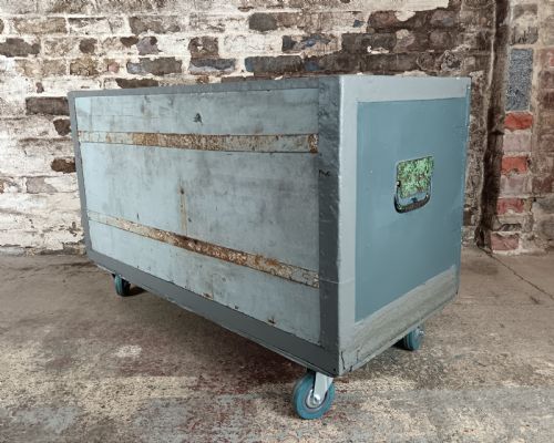 CAMPAIGN MILITARY CHEST TRANSPORTING PACKING CASE - ADDITIONAL PHOTO 7