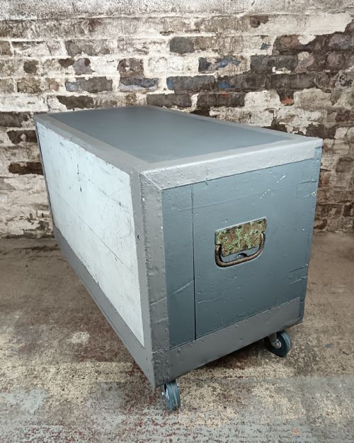 CAMPAIGN MILITARY CHEST TRANSPORTING PACKING CASE - ADDITIONAL PHOTO 3