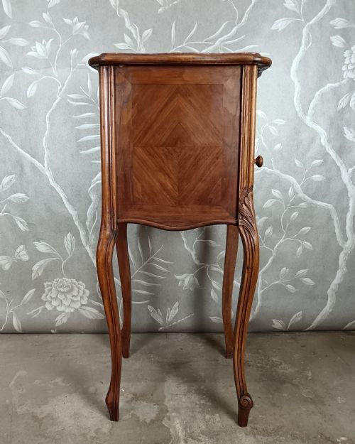 ANTIQUE FRENCH BEDSIDE CUPBOARD - ADDITIONAL PHOTO 3