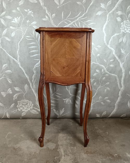 ANTIQUE FRENCH BEDSIDE CUPBOARD - ADDITIONAL PHOTO 6