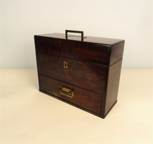 ANTIQUE CAMPAIGN MILITARY APOTHECARY MEDICINE CHEST - ADDITIONAL PHOTO 5