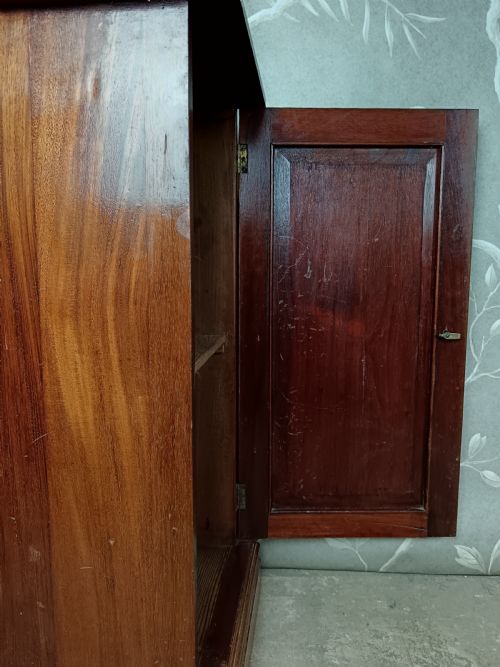 EDWARDIAN MAHOGANY POT CUPBOARD - ADDITIONAL PHOTO 6