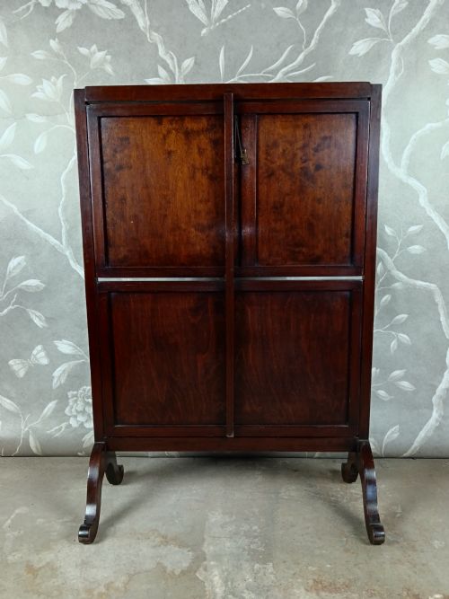 ANTIQUE FOLDABLE TWOTIER DUMB WAITER - ADDITIONAL PHOTO 5