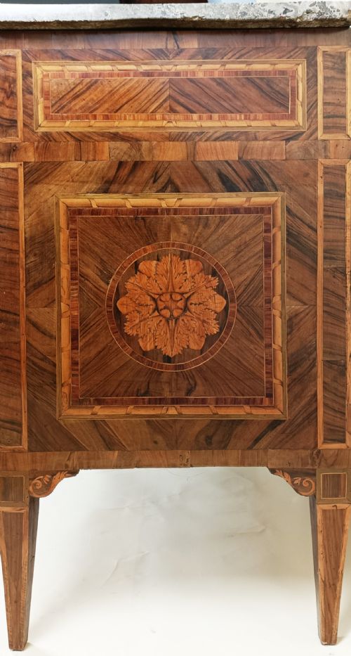 ITALIAN NEOCLASSICAL MARQUETRY CHEST OF DRAWERS LOMBARDY LATE 18TH EARLY 19TH CENTURY - ADDITIONAL PHOTO 2