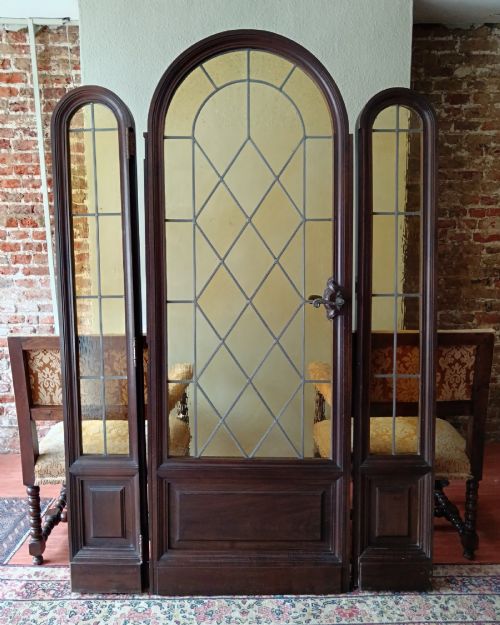 ANTIQUE ITALIAN RECLAIMED ANTIQUE VESTIBULE DOORWAY - ADDITIONAL PHOTO 9