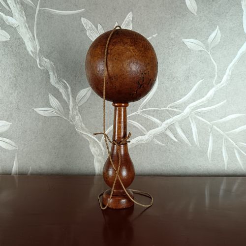 ANTIQUE WOODEN BILBOQUET BALL CUP GAME - ADDITIONAL PHOTO 1