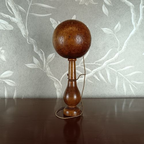 ANTIQUE WOODEN BILBOQUET BALL CUP GAME - ADDITIONAL PHOTO 4