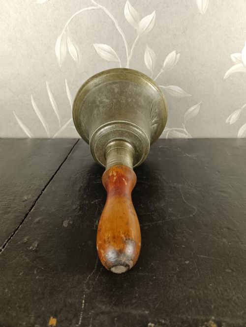 BRITISH MILITARY CAST BRASS WARNING BELL - ADDITIONAL PHOTO 5