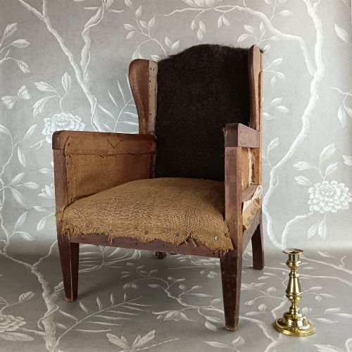 Early 20 Century Child’s Wingback Armchair