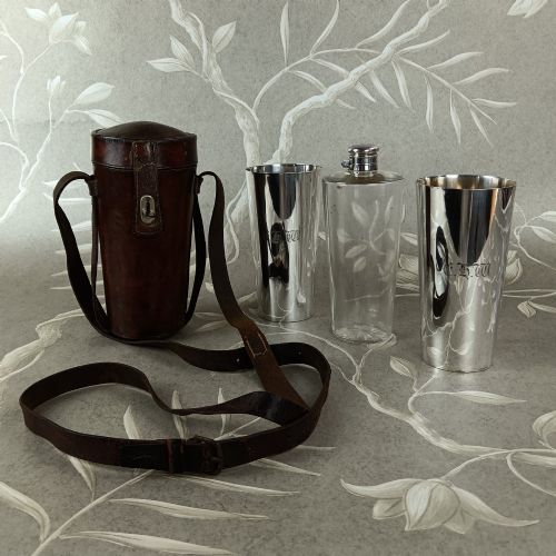 Victorian James Dixon & Sons Field Campaign Spirit Set