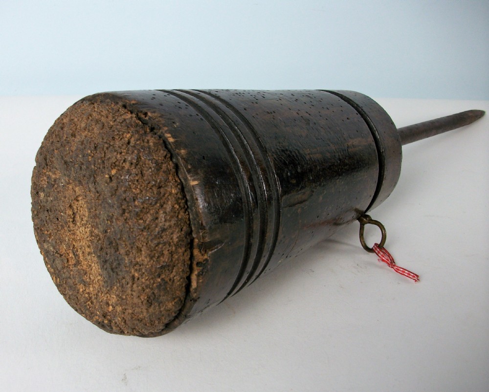 Rare Antique Falconry Perch View III